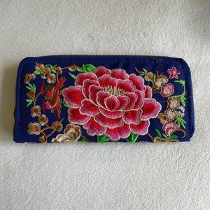 Floral wallet